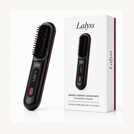 Brosse chauffante lissante